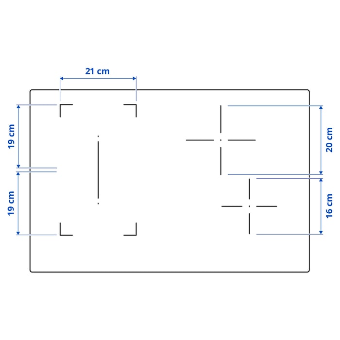 ROGESTAD Індукційна плита, IKEA 500 чорний 78 см, фото 6
