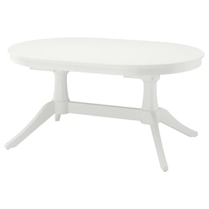 ROSENTORP Розкладний стіл - білий 160/215x110 см