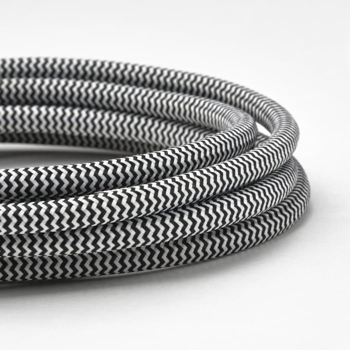 RUNDHULT USB-C на USB-C, чорний/білий 1.5 м/100 Ват, фото 5