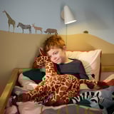 SANDLÖPARE Pluszak, żyrafa/brązowy, 70 cm