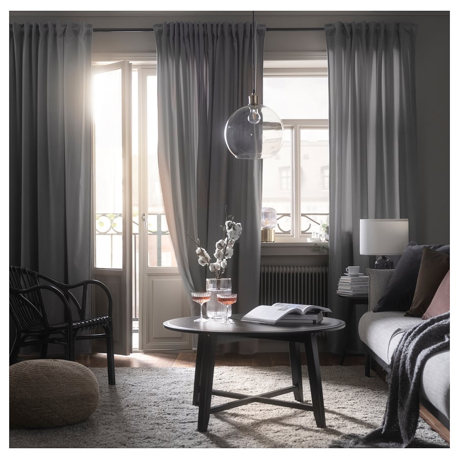 SANDSVINGEL kardinad, 1 paar, hall/kardinapaelaga, 135x300 cm SANDSVINGEL kardinad, 1 paar, hall/kardinapaelaga, 135x300 cm