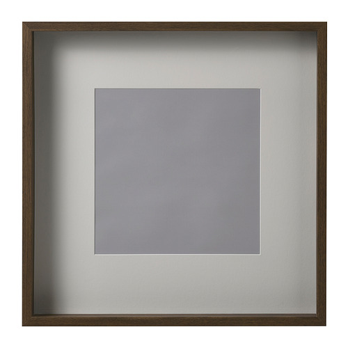 SANNAHED - ramka, 50x50 cm, orzech