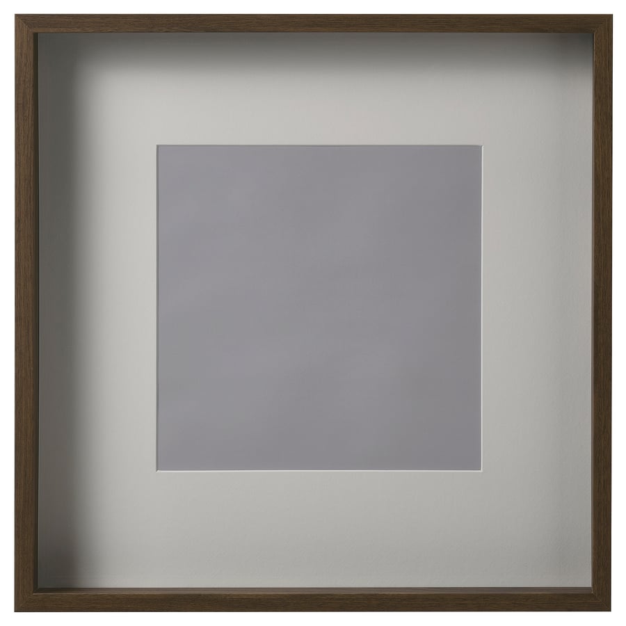 SANNAHED  rāmis, 50x50 cm, riekstkoka imitācija  