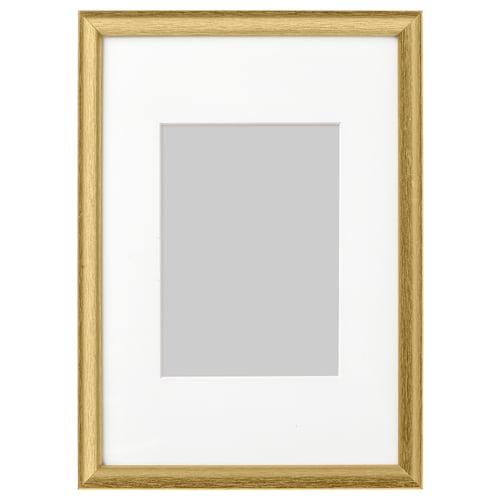 SILVERHÖJDEN Рамка - золотий колір 21x30 см