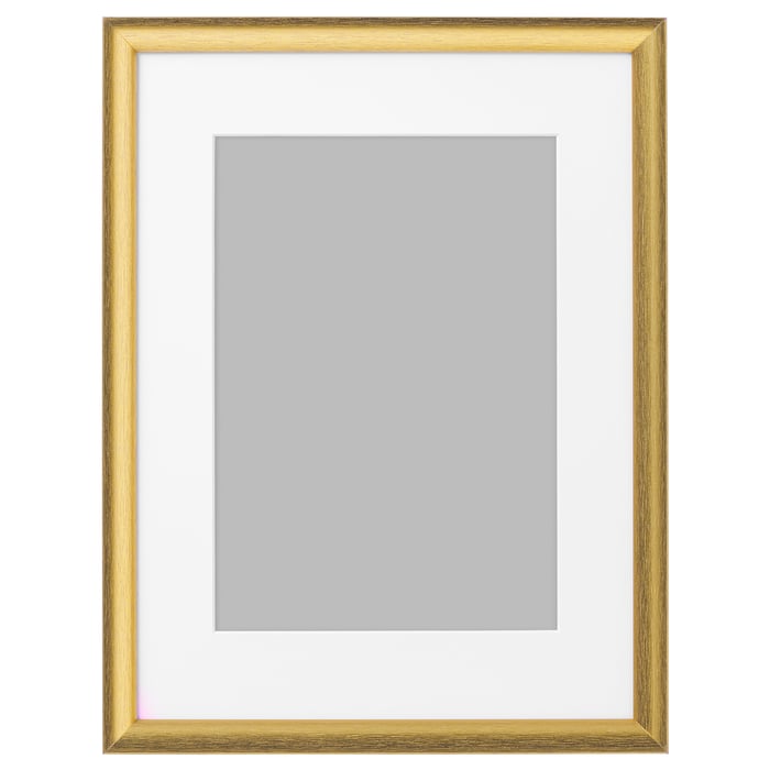 SILVERHÖJDEN Рамка, золотий колір, 30x40 см