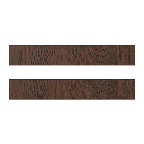 SINARP - front szuflady, 60x10 cm, brązowy