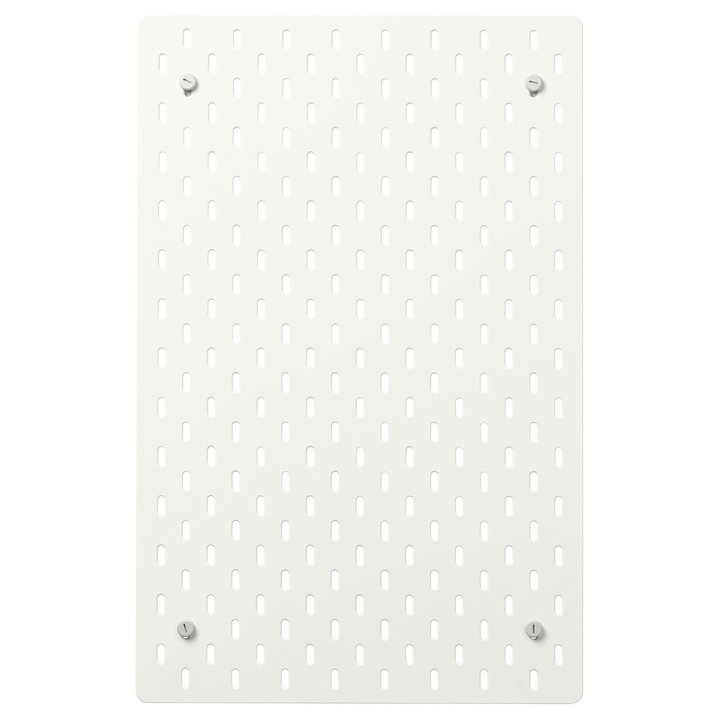 Перфорована панель IKEA SKÅDIS, білий, 36 × 56 см