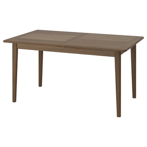 SKANSNÄS Розкладний стіл - коричневий бук/шпон 150/205x90 см