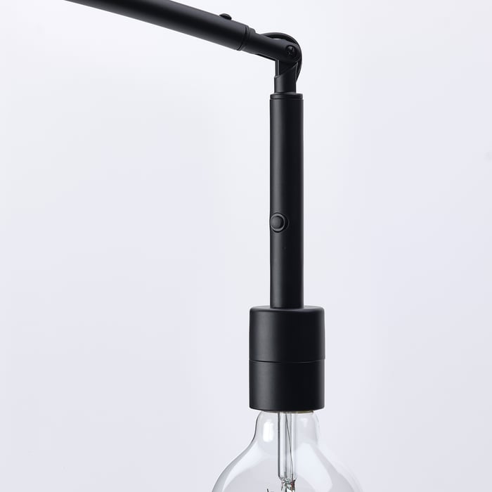 SKOTTORP / SKAFTET Підлоговий світильник, дуга, світло-сірий, фото 4
