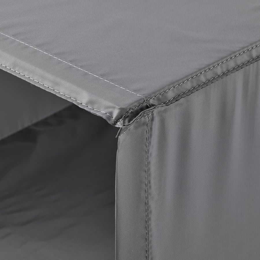 SKUBB 6-osaline hoidik 35x45x125 cm tumehall