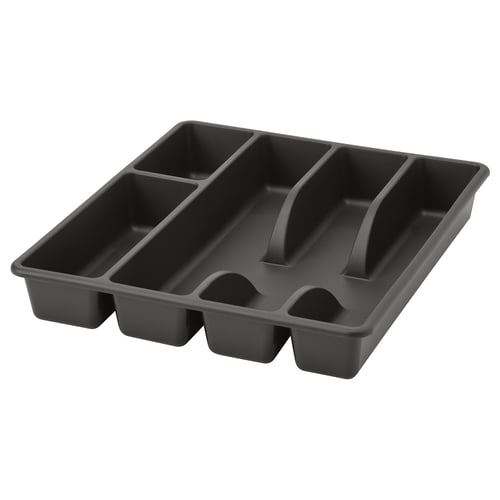 SMÄCKER Лоток для столових приборів - антрацит 31x26 см
