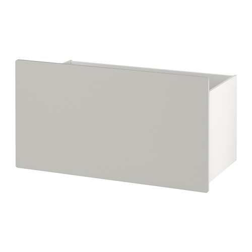 SMÅSTAD - pudełko, 90x49x48 cm, szary