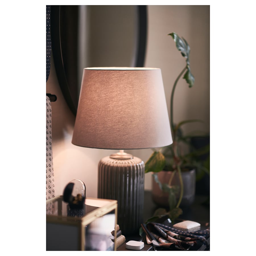 SNÖBYAR, galda lampa 52 cm