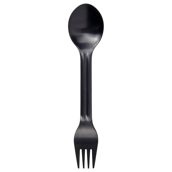 SOLUPPGÅNG Łyżkowidelec, ciemnoszary, 19 cm