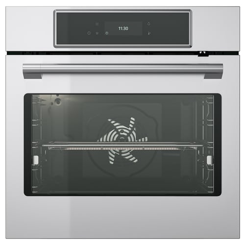 STENABY Духова шафа з конвекцією - функція airfryer з піролізом/сталевий IKEA 700