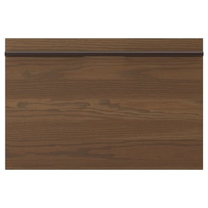 STENSTA Фронт шухляди - темно-коричневий шпон ясена 60x40 см