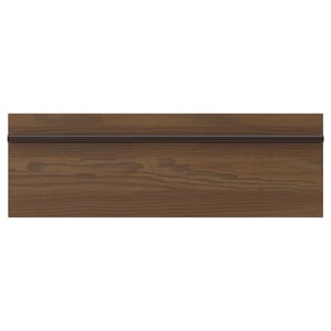 STENSTA Фронт шухляди - темно-коричневий шпон ясена 60x20 см