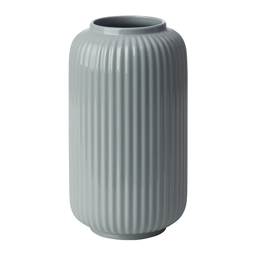 STILREN - Wazon, 22 cm, szary