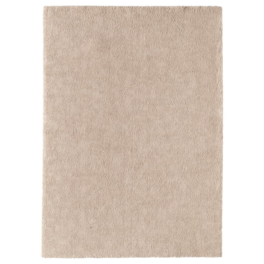 STOENSE paklājs ar īsām plūksnām, krēmbaltā krāsā, 170x240 cm