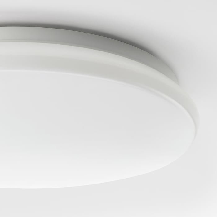 STOFTMOLN Світильник стельовий/настінний LED, смарт бездротовий диммований/теплий білий білий 37 см, фото 4
