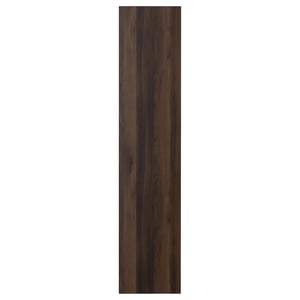 STORKLINTA Двері - темно-коричневий/імітація дуба 50x229 см