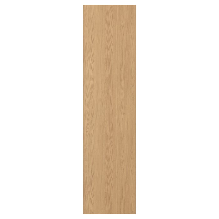 STORKLINTA Двері з завісами, іміт. дуба, 50x195 см