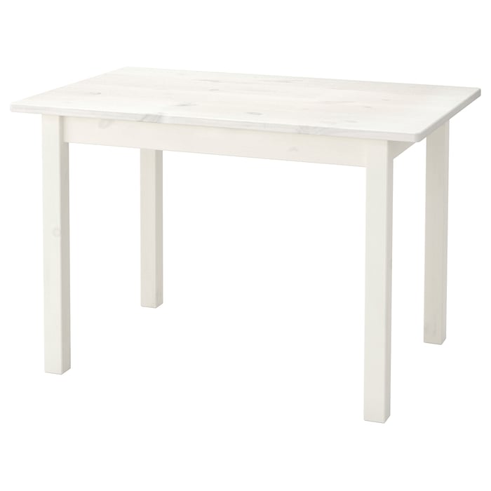 SUNDVIK Дитячий столик, білий, 76x50 см
