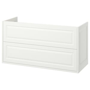 TÄNNFORSEN Шафка під умивальник із шухлядами - білий 120x48x63 см