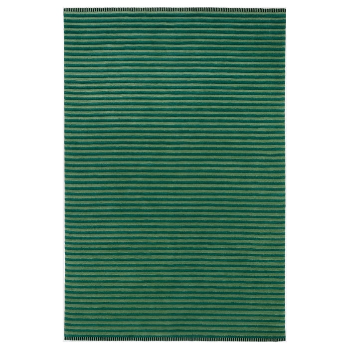 TÅGSPÅR Килим, високий ворс, зелений, 200x300 см