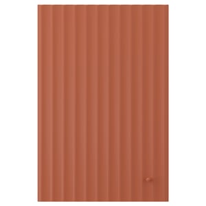 TERRSJÖ Двері - червоно-коричневий хвиляста фактура 40x60 см