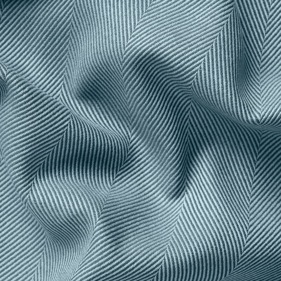 TIBAST aizkari, 1 pāris, zilā krāsā,145x300 cm 