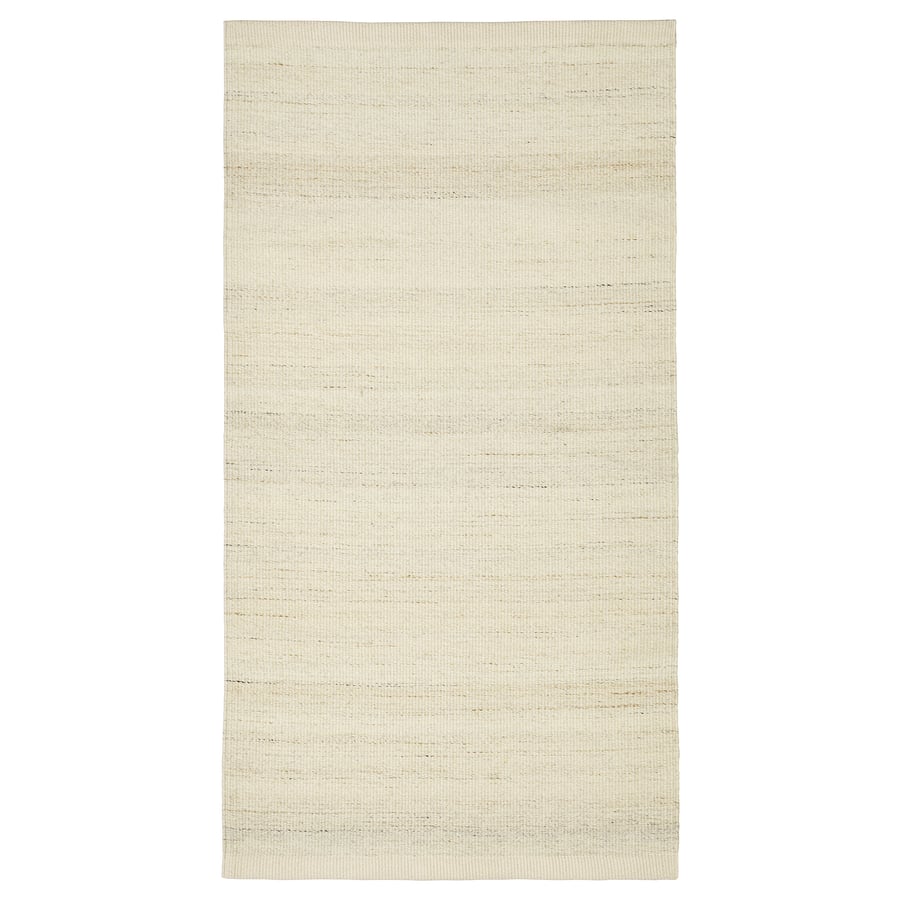 TIDTABELL  gludi austs paklājs, 80x150 cm, smilškrāsā
