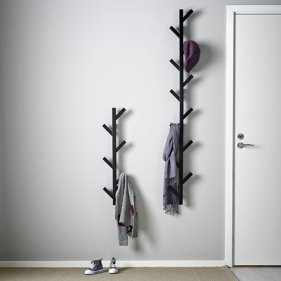 TJUSIG riidepuu, must, 78 cm