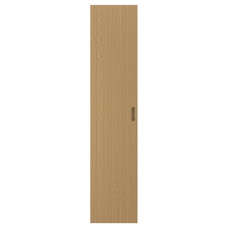 TONSTAD hingedega uks, tammespoon, 50x229 cm