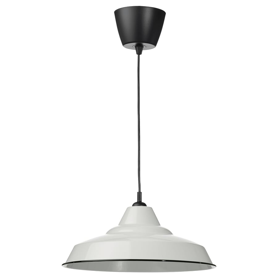 TRETTIOEN iekaramā griestu lampa, baltā krāsā, 38 cm