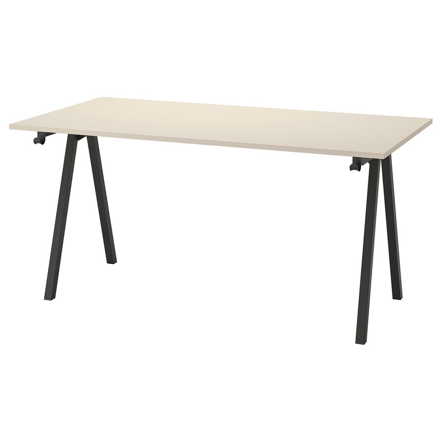TROTTEN galda virsmas pamatne, antracīts, 140/160 cm TROTTEN galda virsmas pamatne, antracīts, 140/160 cm