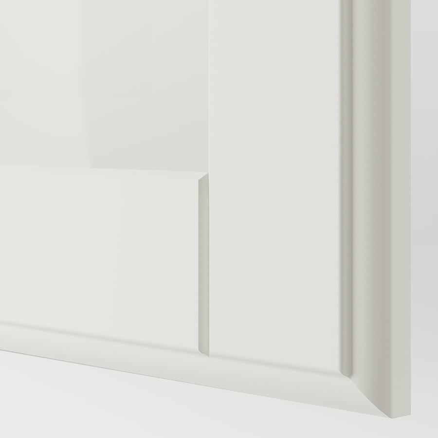 TYSSEDAL Durvis,balts,Stikls, 50x229 cm