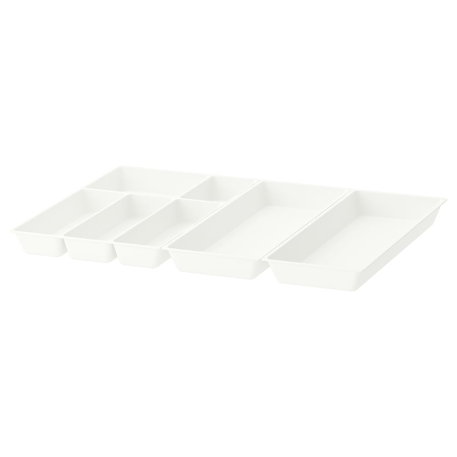 UPPDATERA galda piederumu organizators/-i, baltā krāsā, 72x50 cm