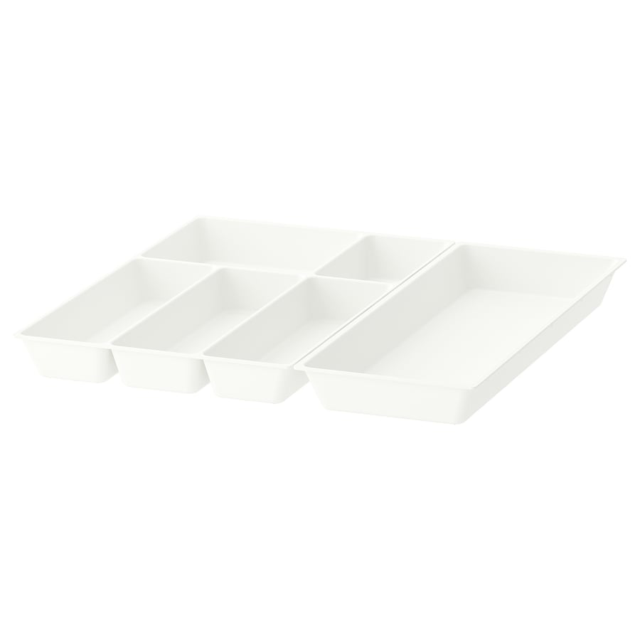 UPPDATERA galda piederumu organizators, baltā krāsā, 52x50 cm