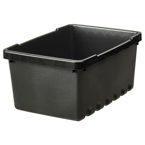 UPPSNOFSAD Контейнер - чорний 25x17x12 см/3.5 л