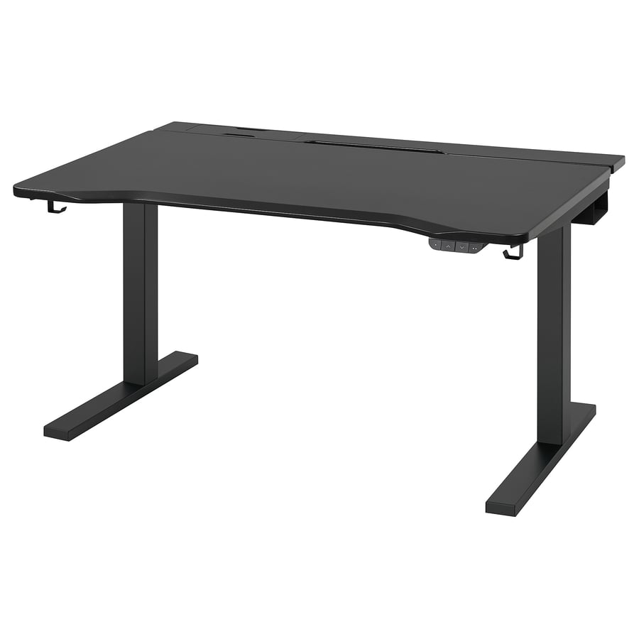 UTMANING, regulējams datorspēļu galds 120x80 cm
