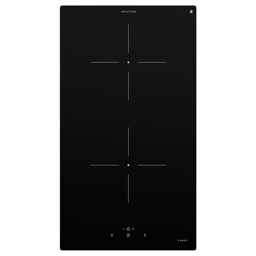 VÄLBILDAD  induktsioonpliit, 29 cm, IKEA 300 must  Pliidieraldaja sahtlile, 60 cm, valge