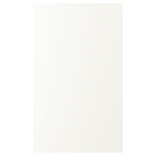 Biała szafka kuchenna VALLSTENA, elegancki i nowoczesny design, gładka powierzchnia, wytrzymałe tworzywo sztuczne.