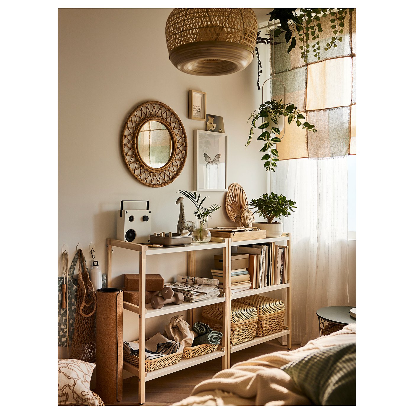 IKEA VAPPEBY gen 3 ヴァッペビー➕ENEBYバッテリー付き VAPPEBY ヴァッペビー Bluetooth スピーカー, 第3世代 ホワイト