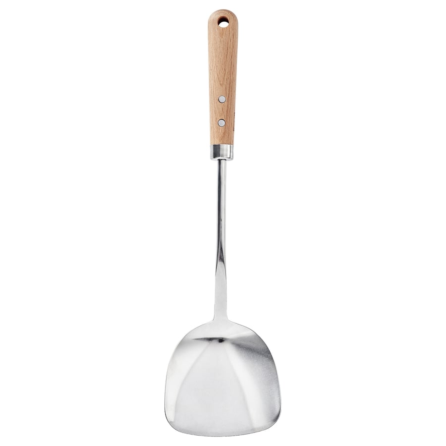 VARDAGEN pannilabidas vokile, roostevaba teras/pöök, 36 cm