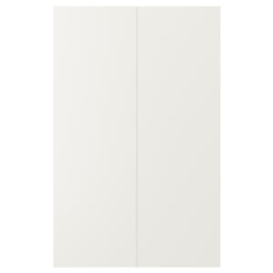 VEDDINGE Двері кутової шафки 2 шт. - білий 25x80 см