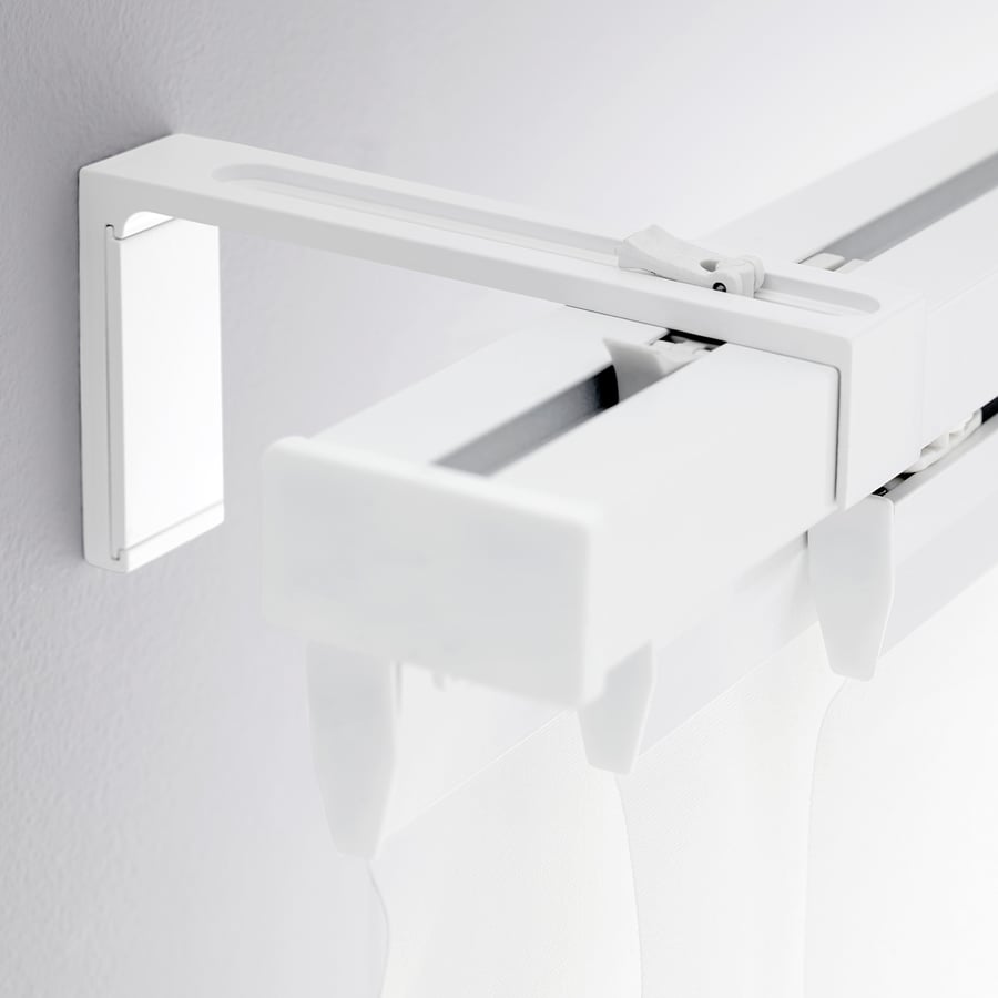 VIDGA sienas stiprinājums, baltā krāsā, 12 cm