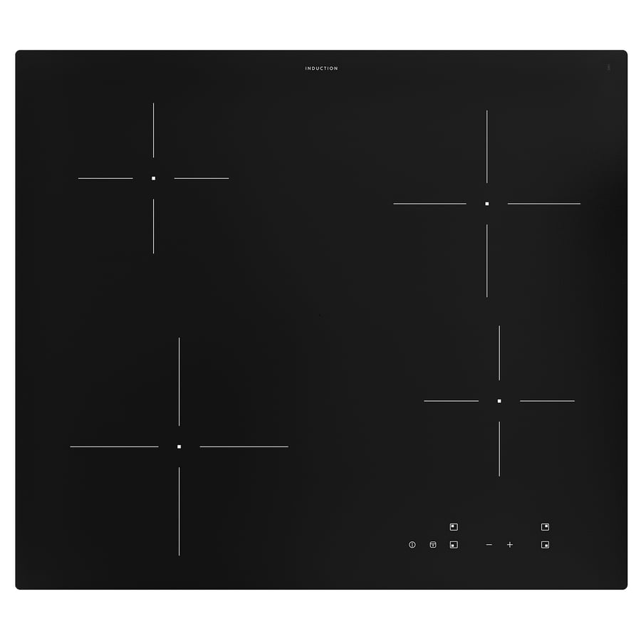 VILSTA induktsioonpliit, IKEA 300 must, 59 cm