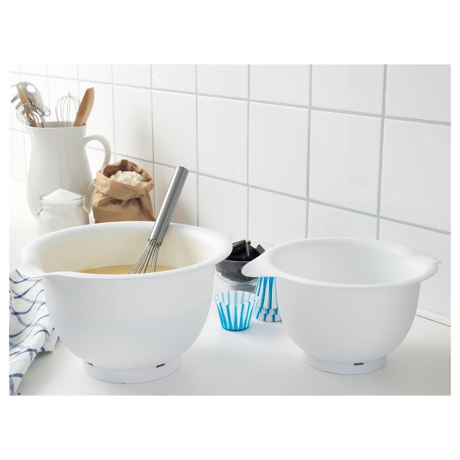 VISPAD segamiskauss, 2 tk kmpl, valge VISPAD segamiskauss, 2 tk kmpl, valge