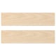 ASKERSUND light ash wood grain kitchen drawer fronts, rectangular shape, melamine and particleboard material.